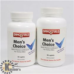 TWO SANGTERS MENS CHOICE MULTI VITAMIN & MINERAL