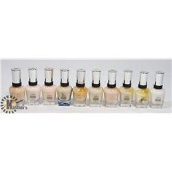 BAG OF ASSORTED NAIL POLISH