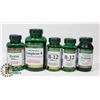 Image 1 : BAG OF ASST NATURES BOUNTY VITAMINS