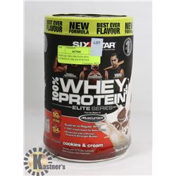 SIXSTAR 100% PROTEIN 907G COOKIES N' CREAM POWDER