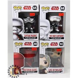 STAR WARS FUNKOS-HAN SOLO, CAPTAIN PHASMA