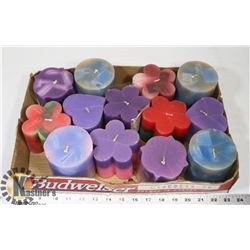 LARGE LOT OF CANDLES