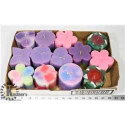 LARGE LOT OF CANDLES