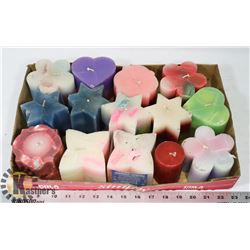 LARGE LOT OF CANDLES