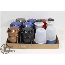 LOT OF  EDDIE BAUER  LUMEN LANTERNS