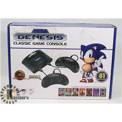 SEGA GENESIS CLASSIC VIDEO GAMING CONSOLE 81 GAMES