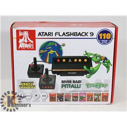 ATARI FLASHBACK 9 VIDEO GAMING SYSTEM 110 GAMES
