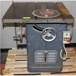 COMMERCIAL TABLE SAW DELTA 220V WITH SAW BLADES