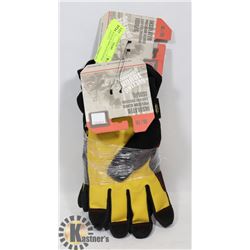 TOUGH DUCK INSULATED GLOVES -XL-  LOT OF 2