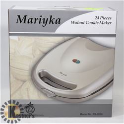 NEW WALNUT COOKIE MAKER - CHAMPAGNE.