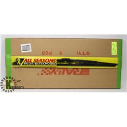 LOT OF 6 NEW 20" ALL SEASON WIPER BLADES