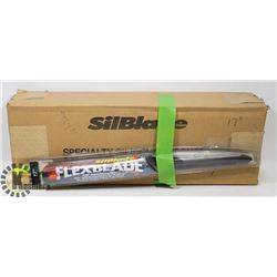 LOT OF 7 NEW 17" FLEX WIPER BLADES