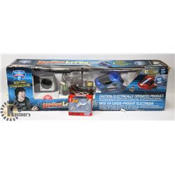 HOVER LITES BLUE HAT REMOTE CONTROL HELICOPTER