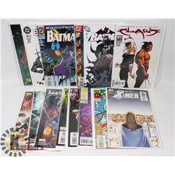 BOX OF COMICS INCLUDING BATMAN, X-MEN AND MORE
