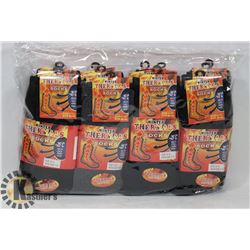 12 PAIRS WINTER THERMAL SOCKS / -25