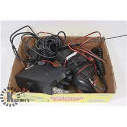 2 CV RADIOS WITH ANTENNA.