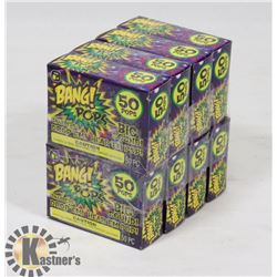 8 PACKS OF BANG! POPS / 50 PER PACK