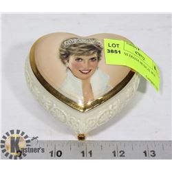 PRINCESS DIANA MUSICAL BOX #A0728