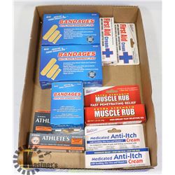 BUNDLE OF FIRST AID PRODUCTS