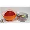Image 1 : ANCHOR ROUND GLASS STORAGE 5PC SET