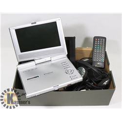 PORTABLE DVD PLAYER.