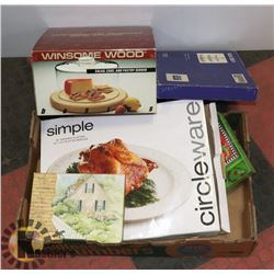 ENTERTAINER BOX INCL CAKE/PASTRY SERVER, 3 TIER