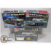 Image 1 : LOT OF 3 ASST BEL AIR MODEL KITS.