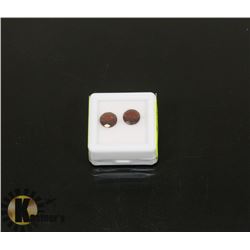 #100-NATURAL GARNET MATCHING PAIR GEMSTONE 4.0CT