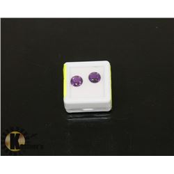 #80- NATURAL PURPLE AMETHYST  GEMSTONE 3CT