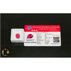 #76- GENUINE PINK SAPPHIRE GEMSTONE 9.35CT