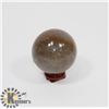 Image 1 : #148-INDIA BROWN AGATE SPHERE BALL 190G