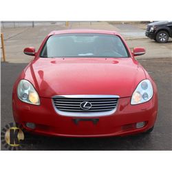 2004 LEXUS SC430 CONVERTIBLE