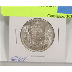 WWII ERA 1943 GVI 50 CENT