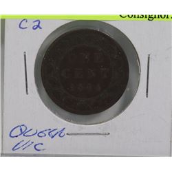 1884 QUEEN VICTORIA LARGE CENT