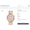 Image 2 : NEW MICHAEL KORS PARKER ROSE GOLD WATCH MSRP $365