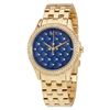 Image 3 : NEW ARMANI EXCHANGE BLUE FACE GOLD PLATED WATCH