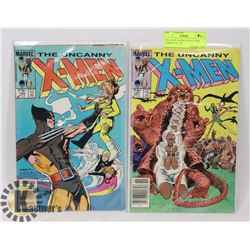 UN CANNY X-MEN COLLECTORS COMICS #187, 195