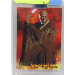 TOPPS ARCHIVES SIGNED SAMUEL L JACKSON STAR WARS