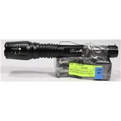 6000 LUMEN TACTICAL LED FLASHLIGHT WITH LITHIUM