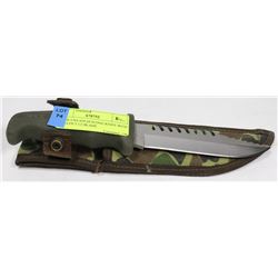 BUCK USA 639 HUNTING KNIFE WITH SHEATH 5 1/2 BLADE