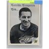 Image 1 : AUTOGRAPHED TED LINDSAY HOCKEY CARD ULTIMATE