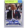 Image 1 : AUTOGRAPHED RED KELLY HOCKEY CARD UPPER DECK
