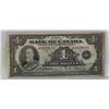 Image 1 : 1935 CANADIAN ONE DOLLAR BANK NOTE.