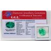 Image 1 : #64-GENUINE GREEN EMERALD GEMSTONE  9.52CT
