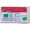 Image 1 : #57-GENUINE GREEN EMERALD GEMSTONE  6.87CT