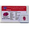 Image 1 : #77-GENUINE PINK SAPPHIRE GEMSTONE  6.60CT
