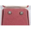Image 1 : .925 DIAMOND STUD EARRINGS - JEWELLERY