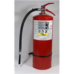 20LB CHARGED FIRE EXTINGUISHER.