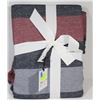 Image 1 : NEW UGG OCEANSIDE 100% COTTON KING SIZE BLANKET