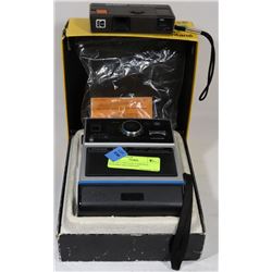 LOT OF 2 VINTAGE CAMERAS - KODAKD EK6 INSTANT